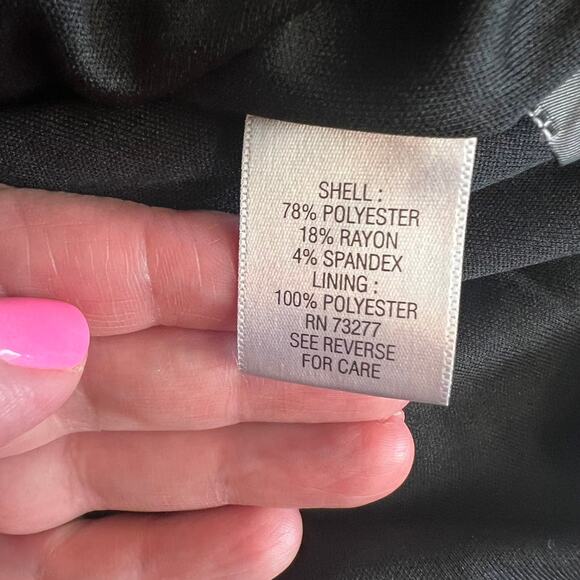 Dana Buchman Colored Blocked Panel Sheath Dress size 8 - Picture 7 of 8